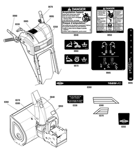 Part Location Diagram of 1752999 Murray Parts Pack